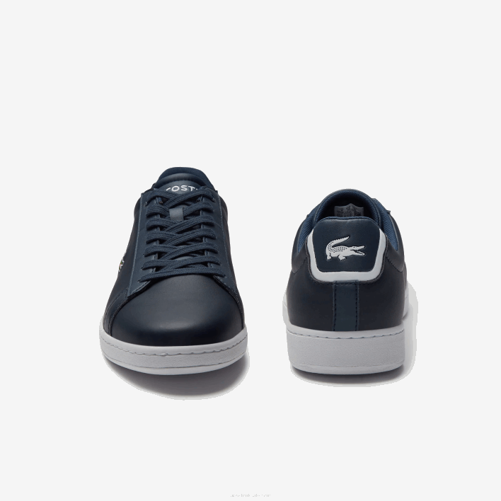 Lacoste Carnaby Evo Leather Sneakers 646T1874 Navy Blue 003 Men