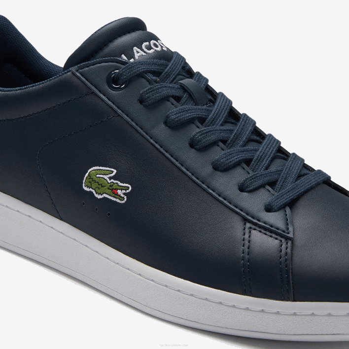 Lacoste Carnaby Evo Leather Sneakers 646T1874 Navy Blue 003 Men