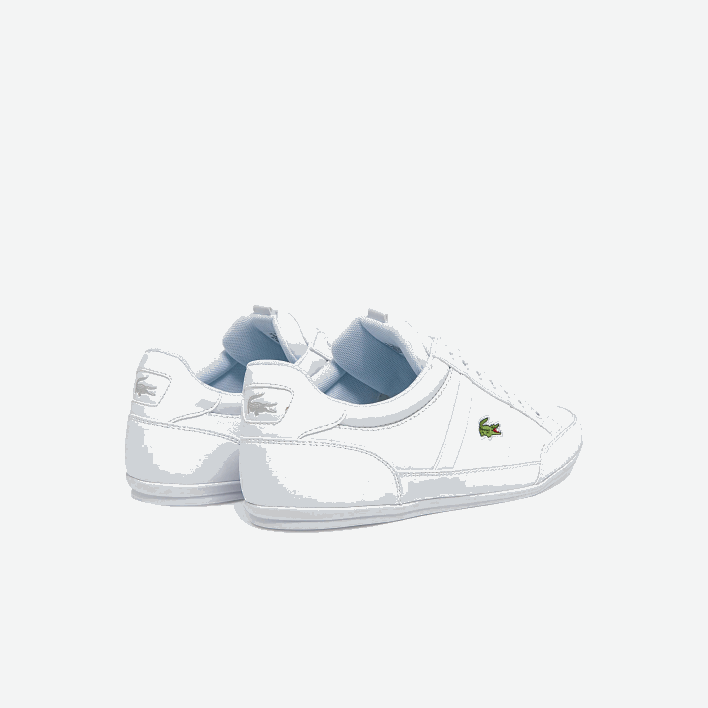 Lacoste Chaymon Synthetic and Leather Sneakers 646T1867 White 21G Men