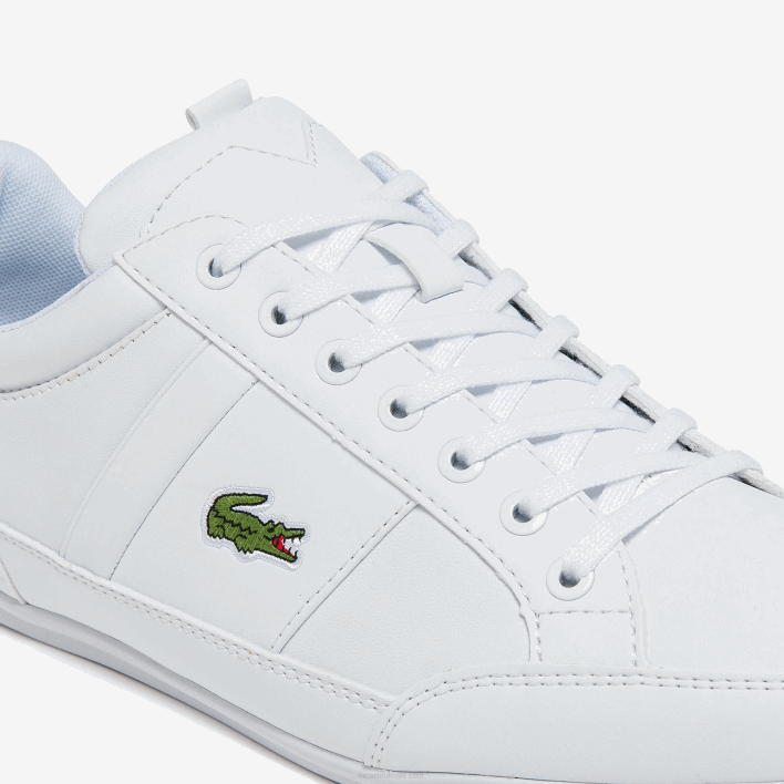 Lacoste Chaymon Synthetic and Leather Sneakers 646T1867 White 21G Men