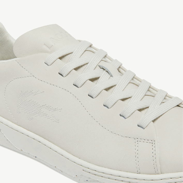 Lacoste Court Zero Leather Sneakers 646T1873 Off White 18C Men