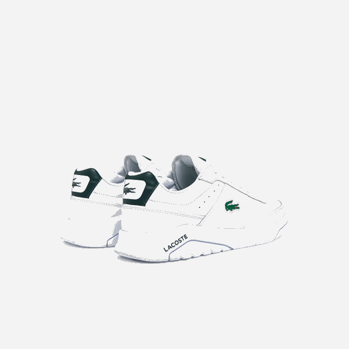 Lacoste Game Advance Leather Sneakers 646T1916 White & Dark Green 1R5 Men