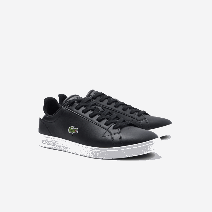 Lacoste Graduate Pro Leather Sneakers 646T1909 Black & White 312 Men