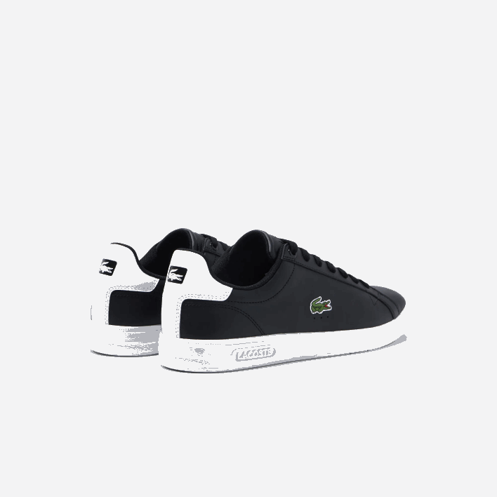 Lacoste Graduate Pro Leather Sneakers 646T1909 Black & White 312 Men