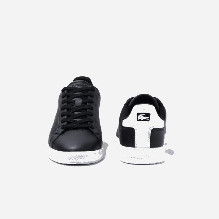 Lacoste Graduate Pro Leather Sneakers 646T1909 Black & White 312 Men
