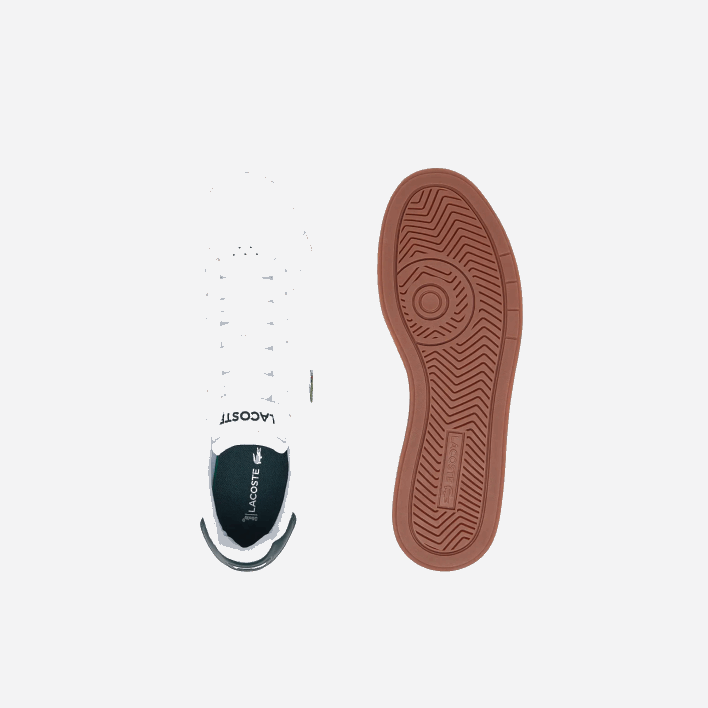 Lacoste Graduate Pro Leather Sneakers 646T1910 White & Dark Green 1R5 Men