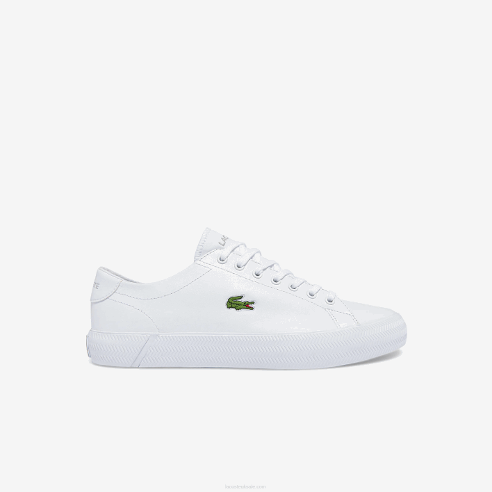 Lacoste Gripshot Leather and Synthetic Sneakers 646T1750 White 21G Men