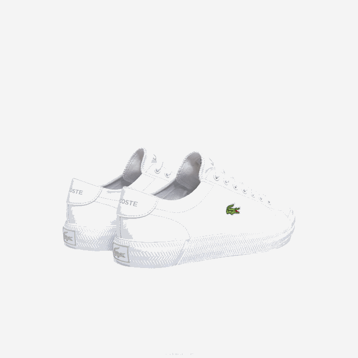 Lacoste Gripshot Leather and Synthetic Sneakers 646T1750 White 21G Men