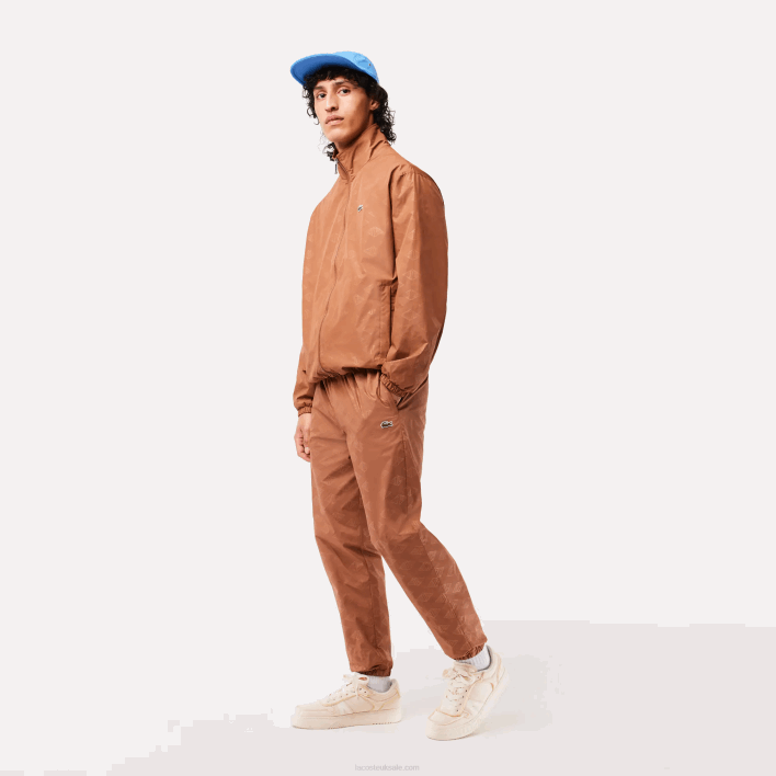 Lacoste L001 Crafted Textile Sneakers 646T1746 Off White 18C Men