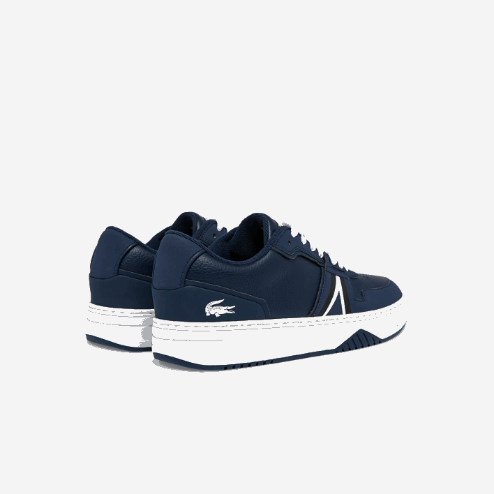 Lacoste L001 Leather Color-Pop Sneakers 646T1829 Navy & White 092 Men