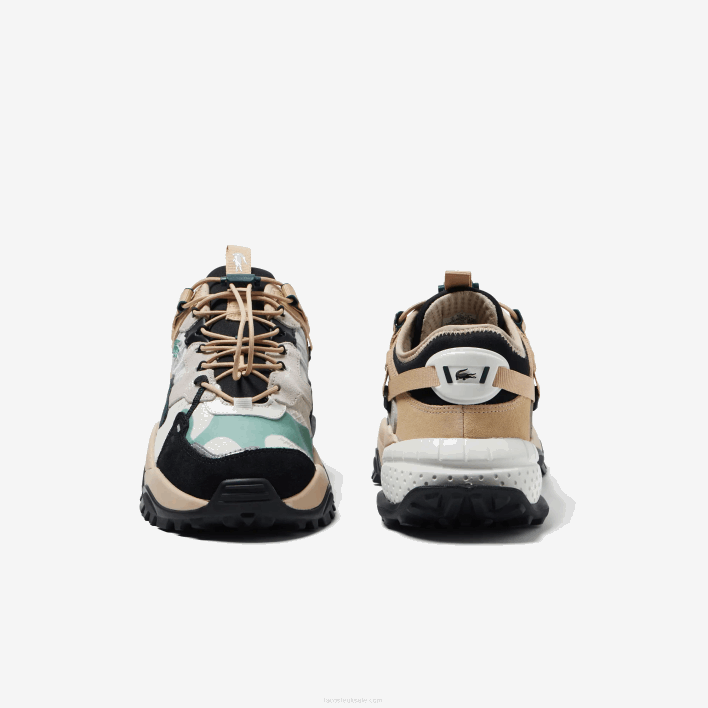 Lacoste L-Guard Breaker Textile Outdoor Shoes 646T1778 Natural Black NB1 Men