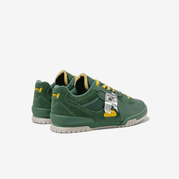 Lacoste M89 Leather and Textile Sneakers 646T1749 Green 1M8 Men