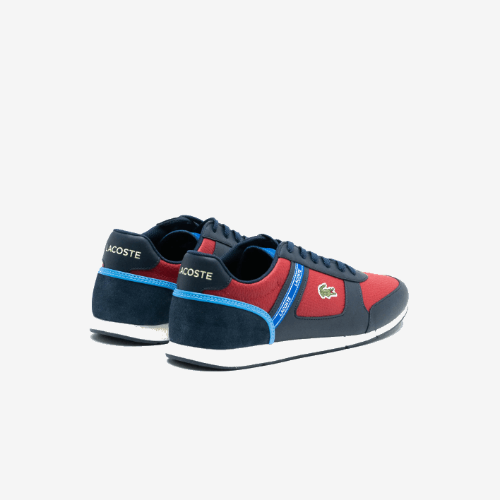Lacoste Menerva Sport Synthetic Sneakers 646T1908 Navy Blue & Rouge 144 Men