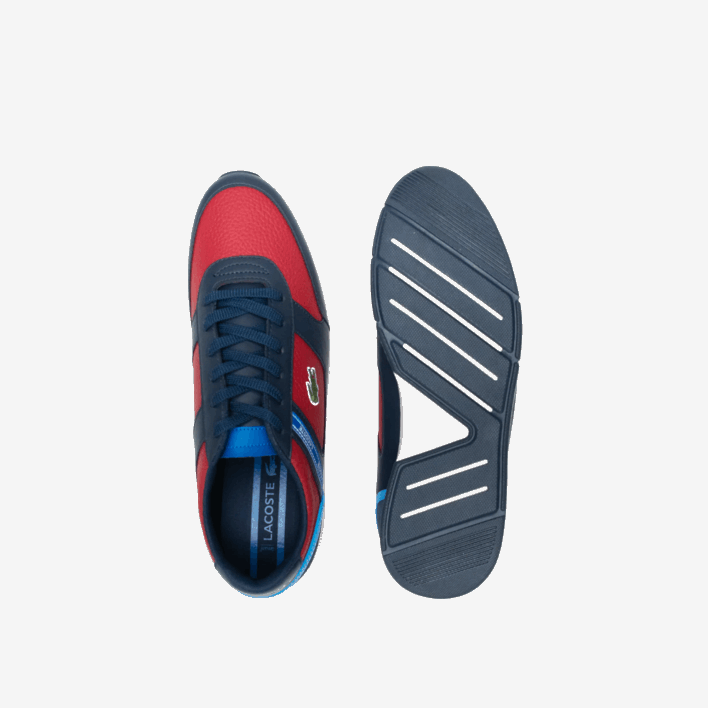 Lacoste Menerva Sport Synthetic Sneakers 646T1908 Navy Blue & Rouge 144 Men
