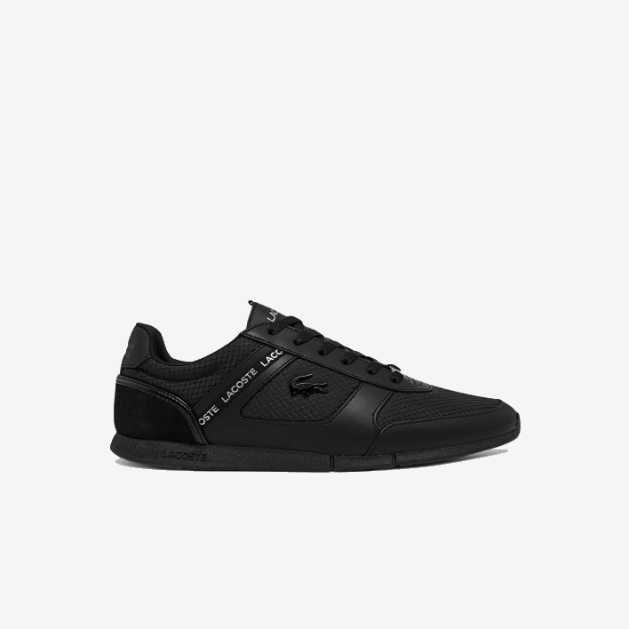 Lacoste Menerva Textile Sneakers 646T1701 Black 02H Men