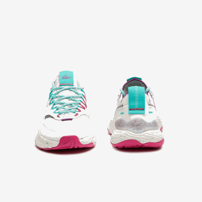 Lacoste Re-Comfort Synthetic and Textile Sneakers 646T1834 White & Red 286 Men