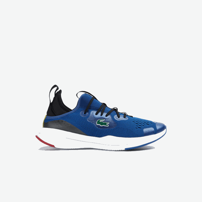 Lacoste Run Spin Comfort Textile Color Contrast Sneakers 646T1882 Blue White 221 Men
