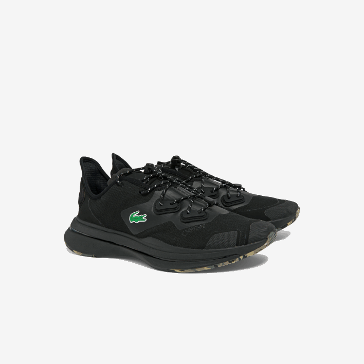 Lacoste Run Spin Ultra GTX Textile Sneakers 646T1838 Black 02H Men