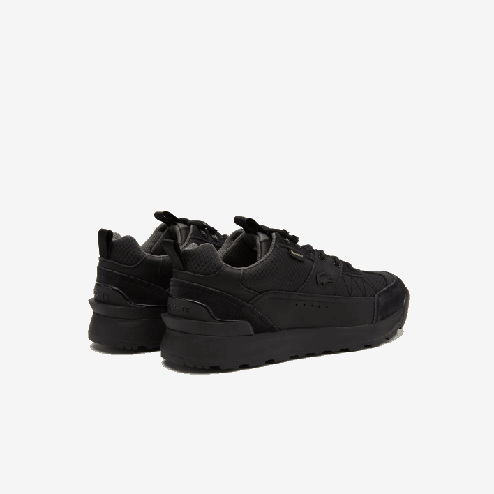 Lacoste Urban Breaker Lo GTX Textile and Leather Sneakers 646T1864 Black 02H Men