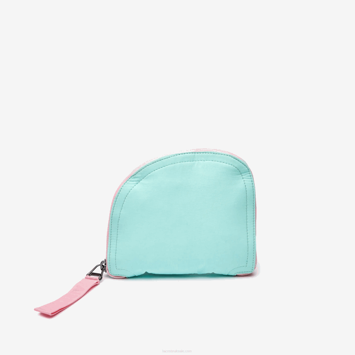 Lacoste Branded Band Foldable Nylon Backpack 646T2056 Seringat Fluorine Lotus K10 Women