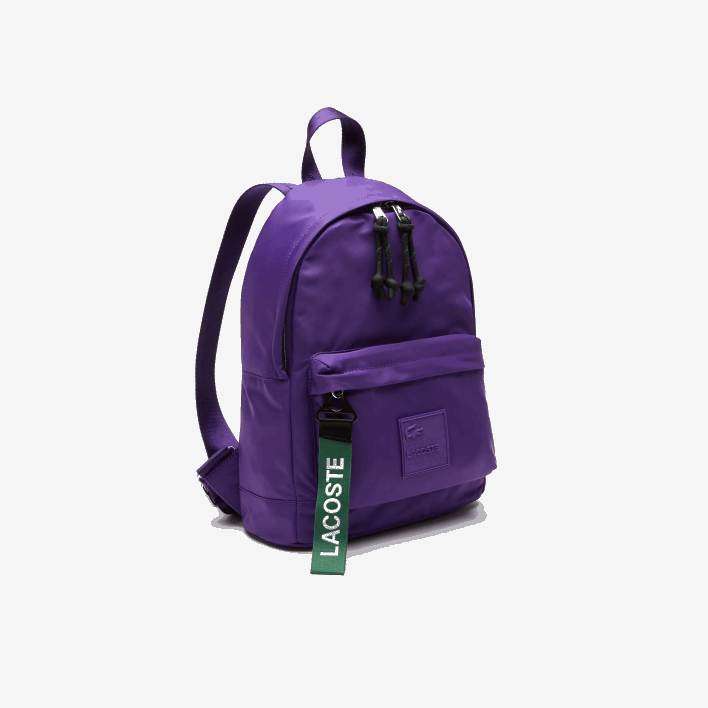 Lacoste Signature Patch Branded Puller Backpack 646T2862 Samui K66 Women