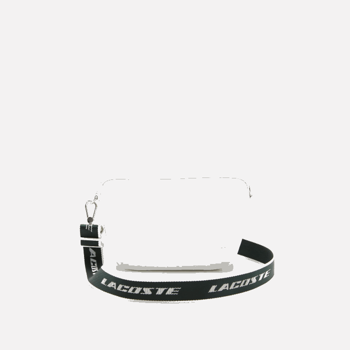 Lacoste Branded Shoulder Strap Crossover Bag 646T2881 Blanc Sinople Blanc L06 Women