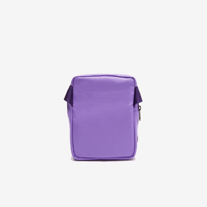 Lacoste Branded Vertical Zip Crossover Bag 646T2089 Samui Noir Neva K27 Women