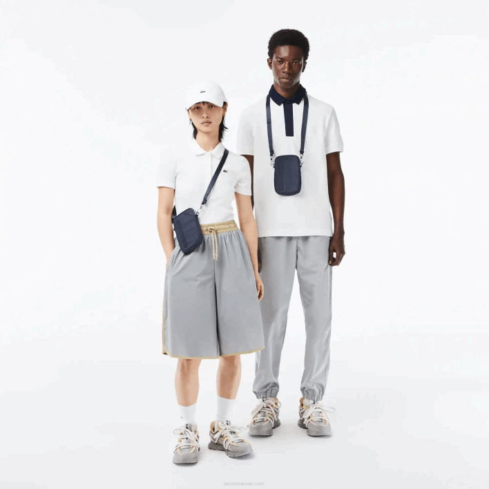 Lacoste Contrast Branding Smartphone Holder 646T1976 Bleu Nuit Blanc M05 Women