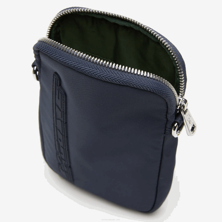 Lacoste Contrast Branding Smartphone Holder 646T1976 Bleu Nuit Blanc M05 Women