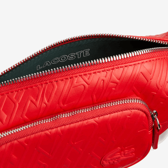 Lacoste Logo Print Shoulder Bag - Small 646T1965 Corrida L41 Women