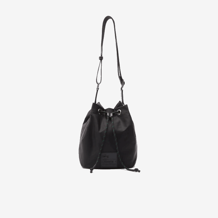 Lacoste Signature Patch Bucket Bag 646T2876 Black 000 Women