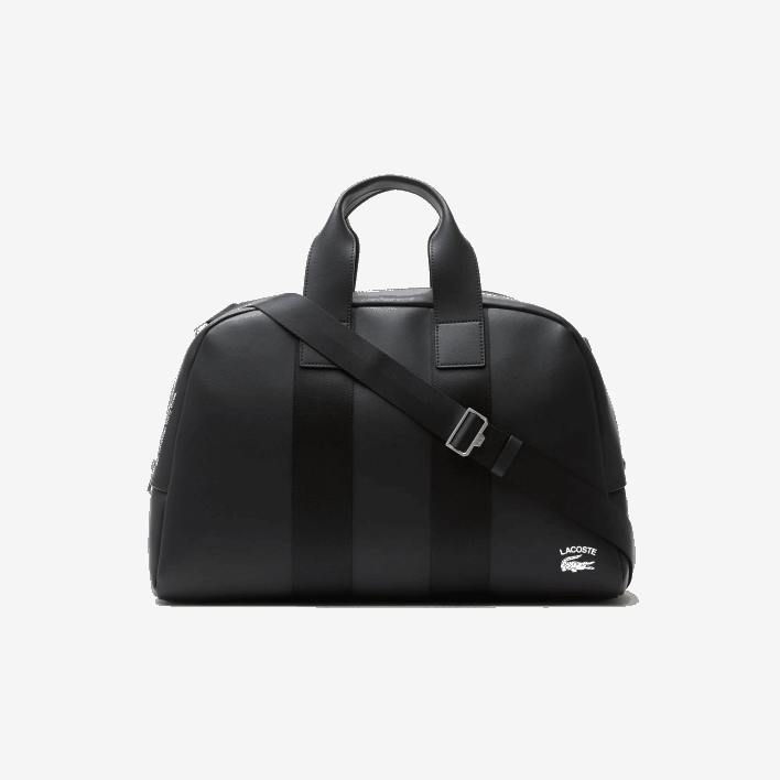 Lacoste Supple Leather Weekend Bag 646T2101 Black 000 Women