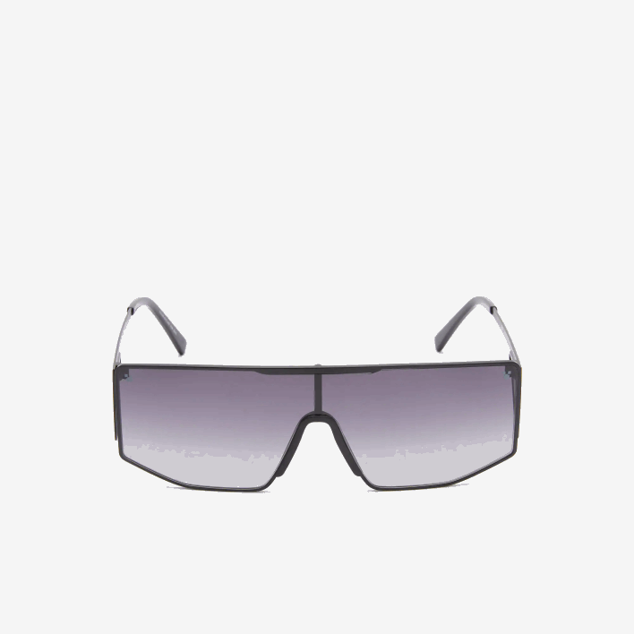 Metal Shield Lacoste x Minecraft Sunglasses 646T2260 Black/Blue 002 Women