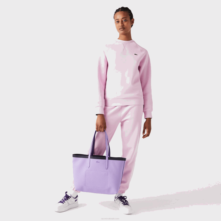 Lacoste Anna Reversible Bicolor Tote Bag 646T2777 Abimes Neva K56 Women