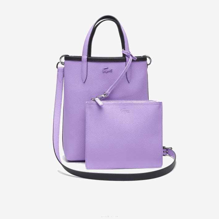 Lacoste Anna Reversible Coated Canvas Tote Bag 646T2783 Abimes Neva K56 Women