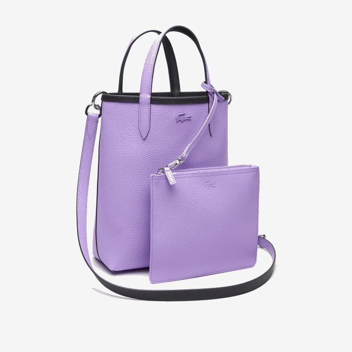 Lacoste Anna Reversible Coated Canvas Tote Bag 646T2783 Abimes Neva K56 Women