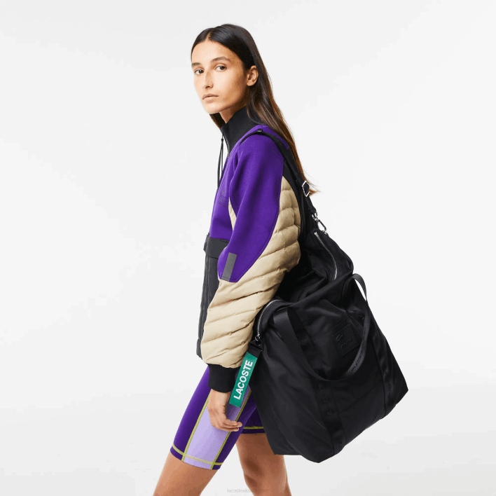 Lacoste Branded Handle Large Tote Bag 646T2846 Black 000 Women