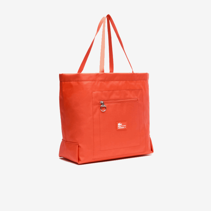 Lacoste Contrast Branding Oversized Tote Bag 646T1948 Pasteque L35 Women