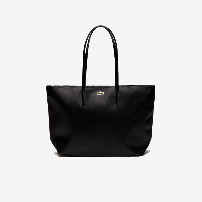 Lacoste L.12.12 Concept Zip Tote Bag 646T2766 Black 000 Women