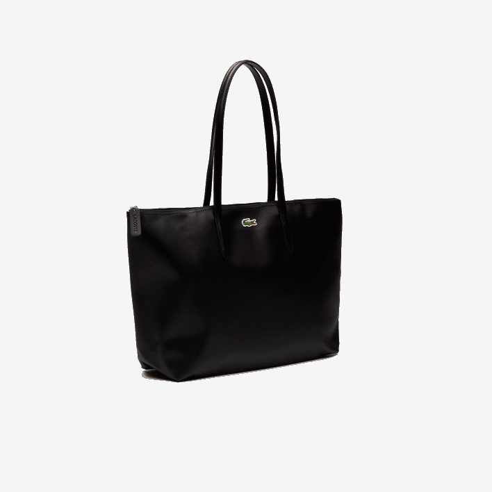 Lacoste L.12.12 Concept Zip Tote Bag 646T2766 Black 000 Women