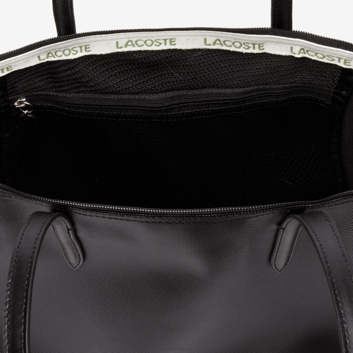 Lacoste L.12.12 Concept Zip Tote Bag 646T2766 Black 000 Women