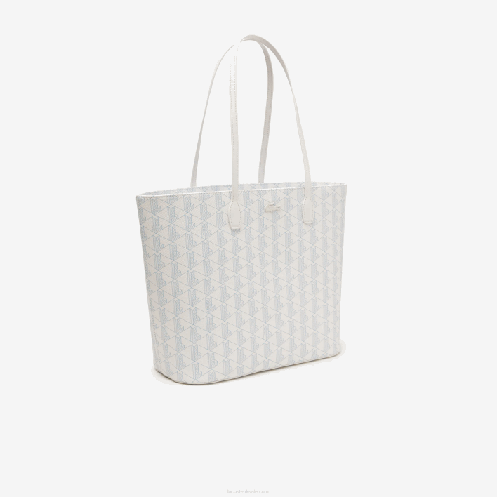 Lacoste Monogram Print Tote 646T2785 Mono Farine Panorama L58 Women
