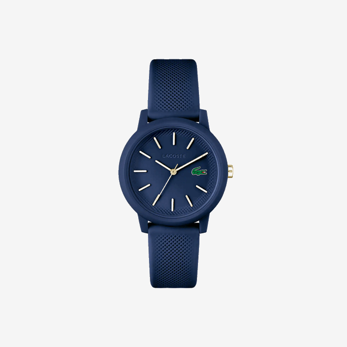 Lacoste 12.12 Blue Silicone Strap Watch 646T2901 Blue 000 Women