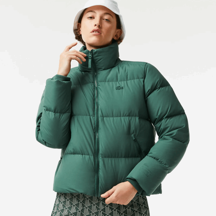 Lacoste Collapsible Padded Jacket 646T2615 Green 5HX Women