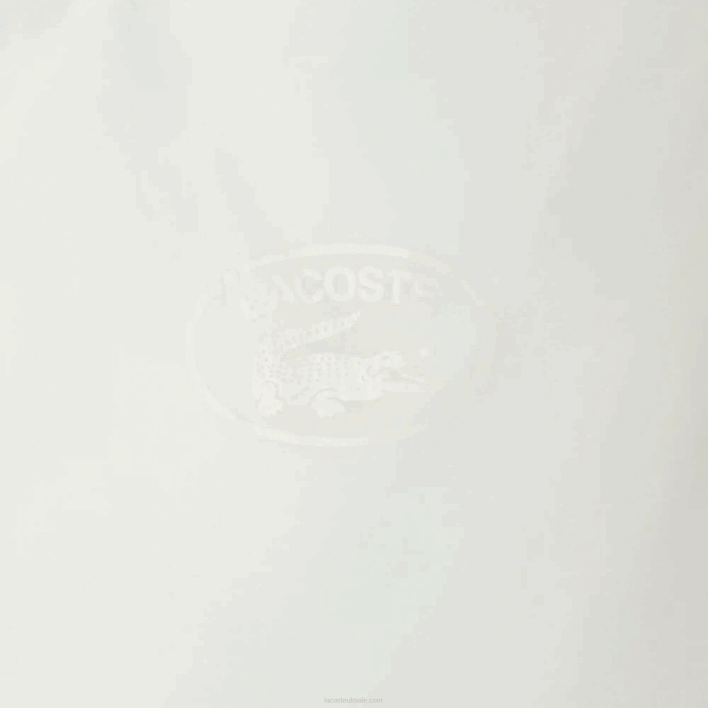 Lacoste Water-Repellent Reversible Long Jacket 646T2614 White 70V Women
