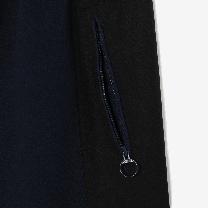 Lacoste Badge Colorblock Trackpants 646T2552 Navy Blue Black R8P Women
