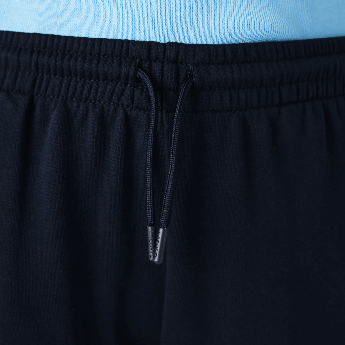 Lacoste Lightweight Fleece Jogging Pants 646T2593 Navy Blue 166 Women