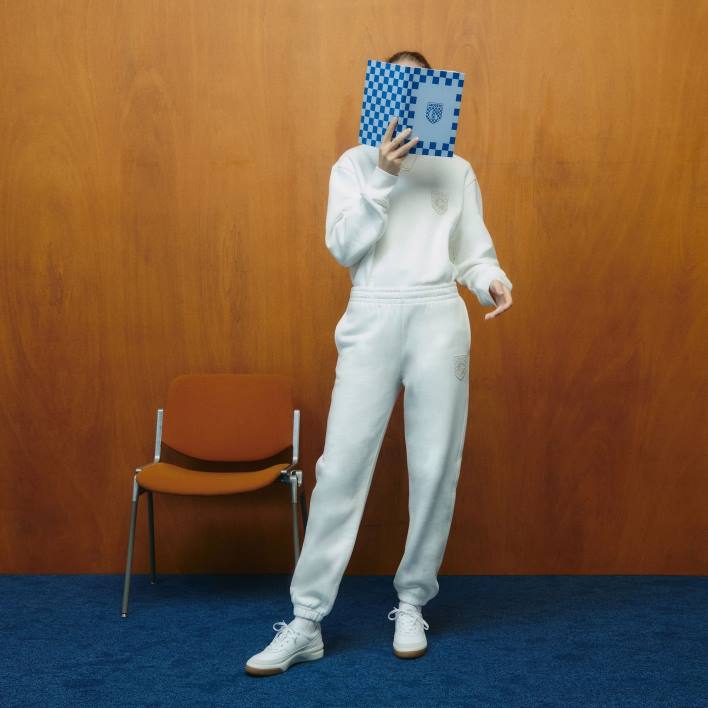 Lacoste x Goop Cotton Fleece Trackpants 646T2665 White 70V Women