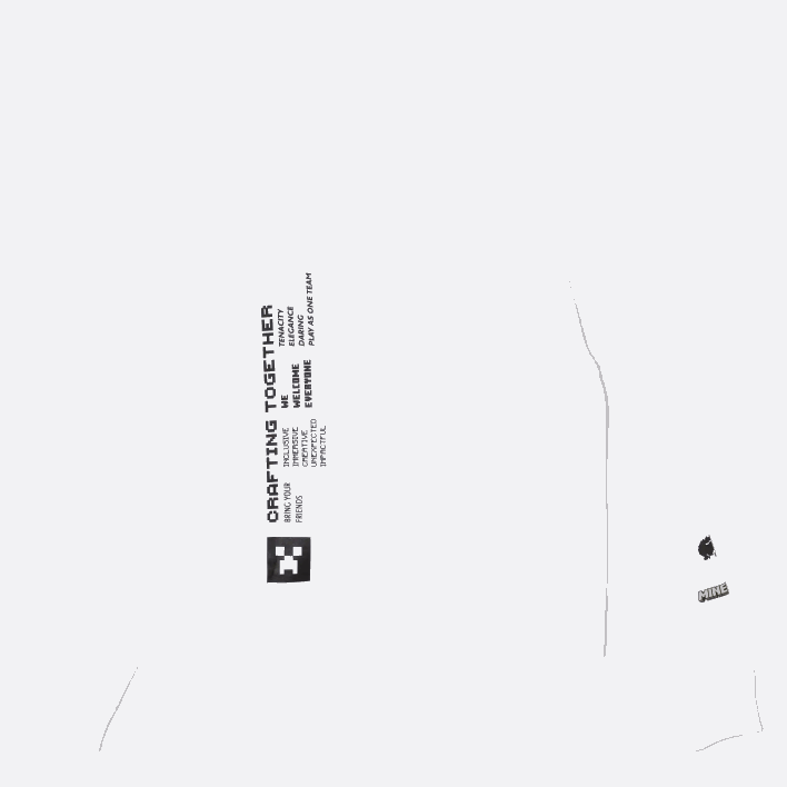 Lacoste LIVE x Minecraft Oversized Cotton Polo 646T2523 White 001 Women