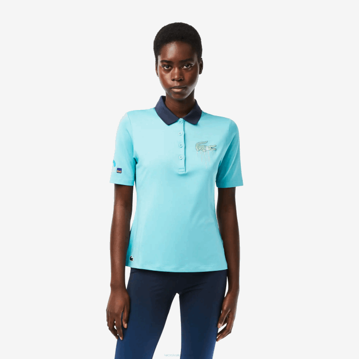 Lacoste Sport Miami Open Edition Polo 646T2372 Mint BVG Women